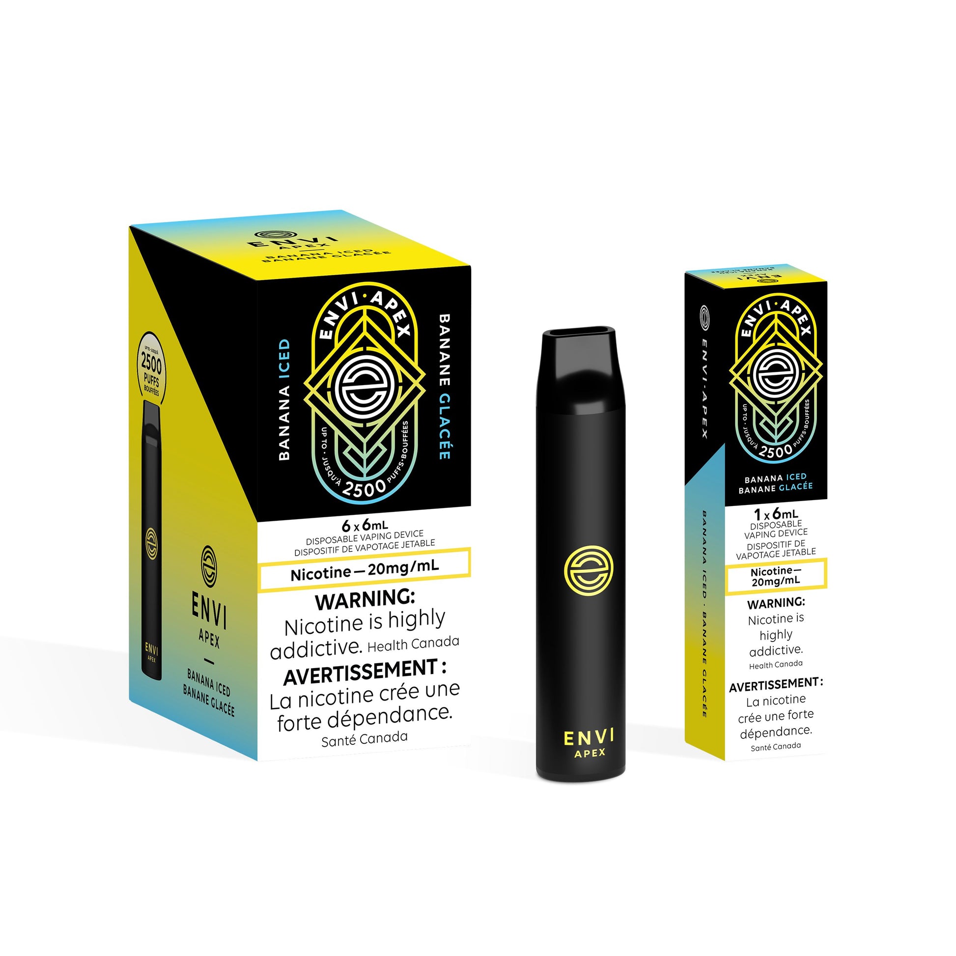 Banana Iced - Envi Apex Disposable Envi Apex 