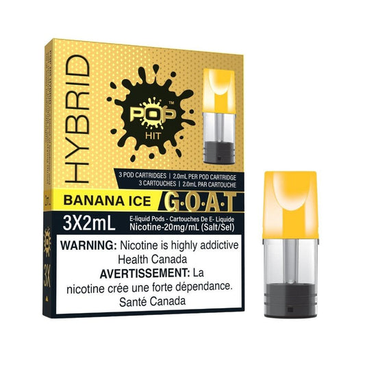 Banana Ice - POP CLOSED PODS POP 