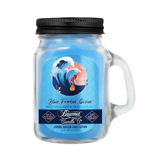 Blue F*#kin Ocean Candles Beamer 