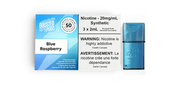 Blue Raspberry- BOOSTED CLOSED PODS Boosted 