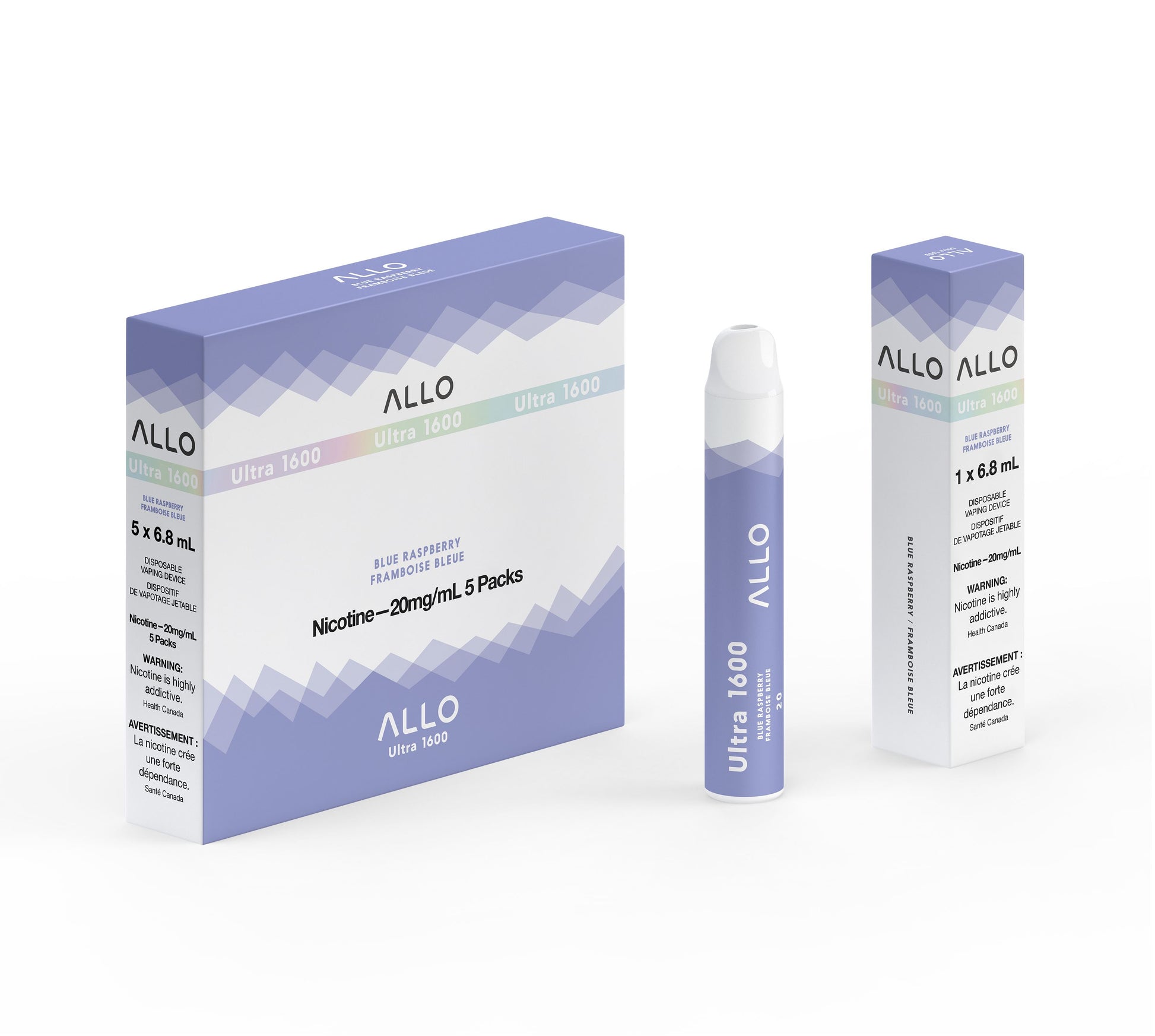 Blue Raspberry - 1600 Disposable Allo 1600 