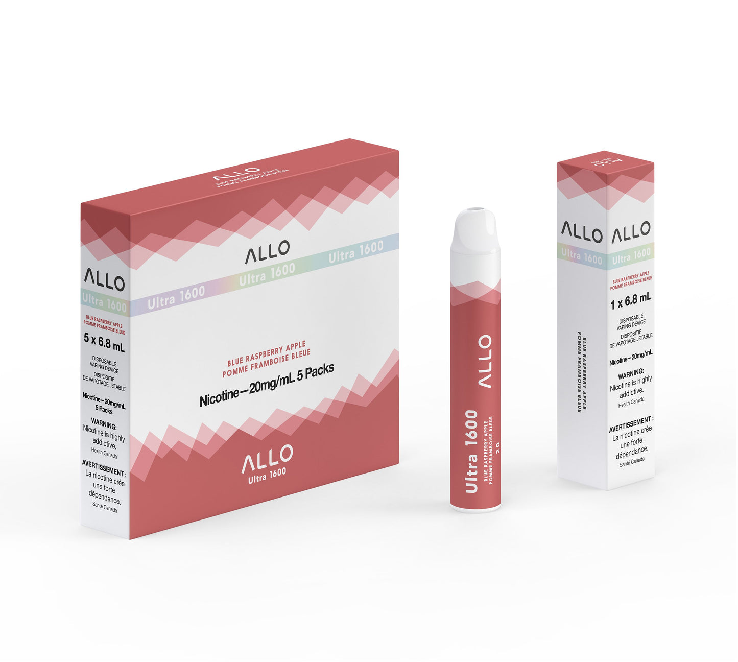 Blue Raspberry Apple - 1600 Disposable Allo 1600 