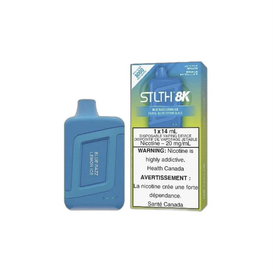 Blue Razz Lemon Ice - STLTH 8K Disposable Stlth Disposables 20mg - 2% 