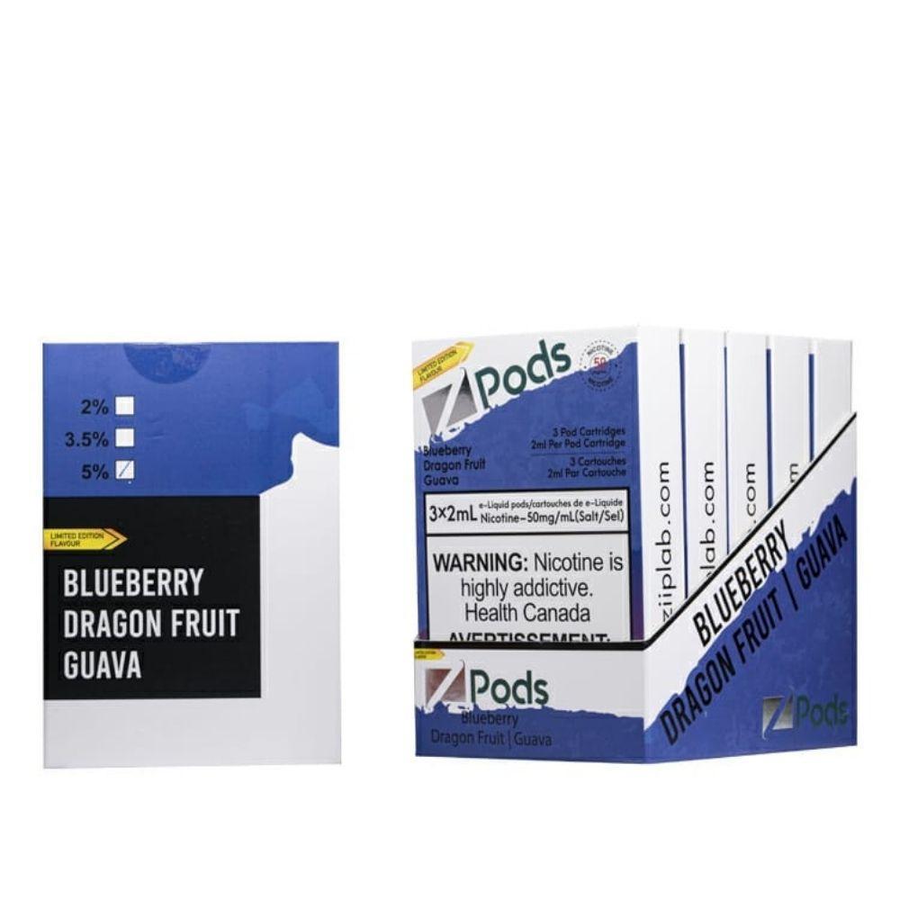 Blueberry Dragon Fruit Guava CLOSED PODS Z Labs 