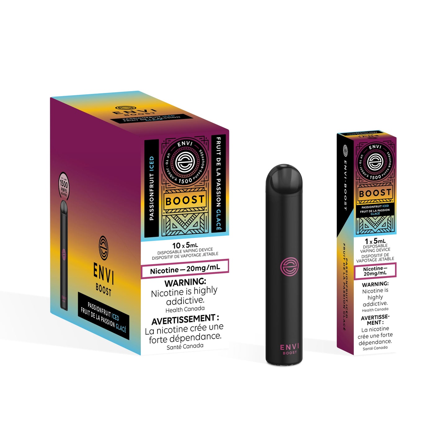 Passionfruit Iced - Envi Boost Disposable Envi Boost 