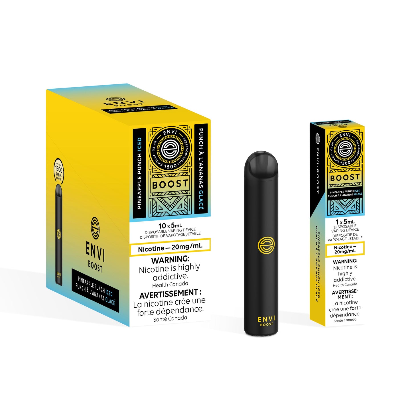 Pineapple Punch Iced - Envi Boost Disposable Envi Boost 