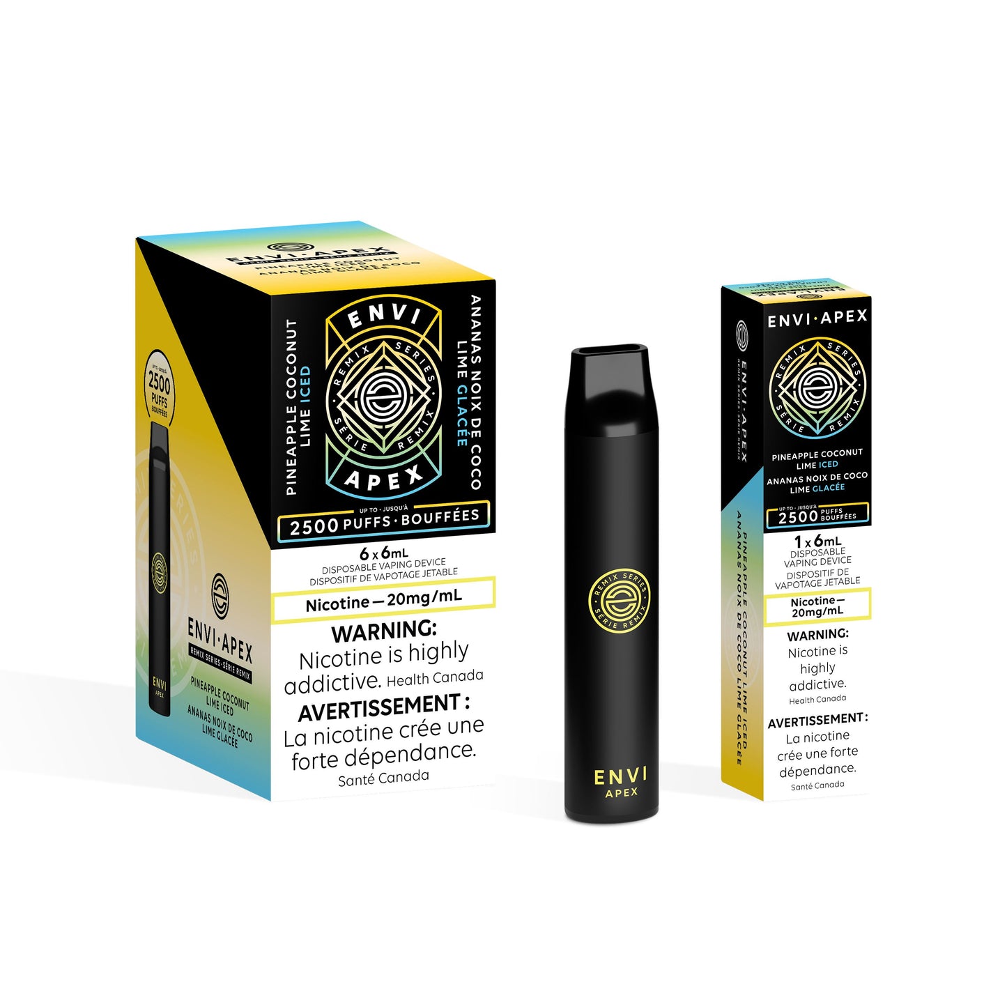 Pineapple Coconut Lime Iced - Envi Apex Disposable Envi Apex 
