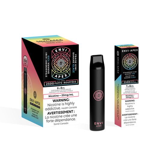 Strawberry Kiwi Banana Iced - Envi Apex Disposable Envi Apex 