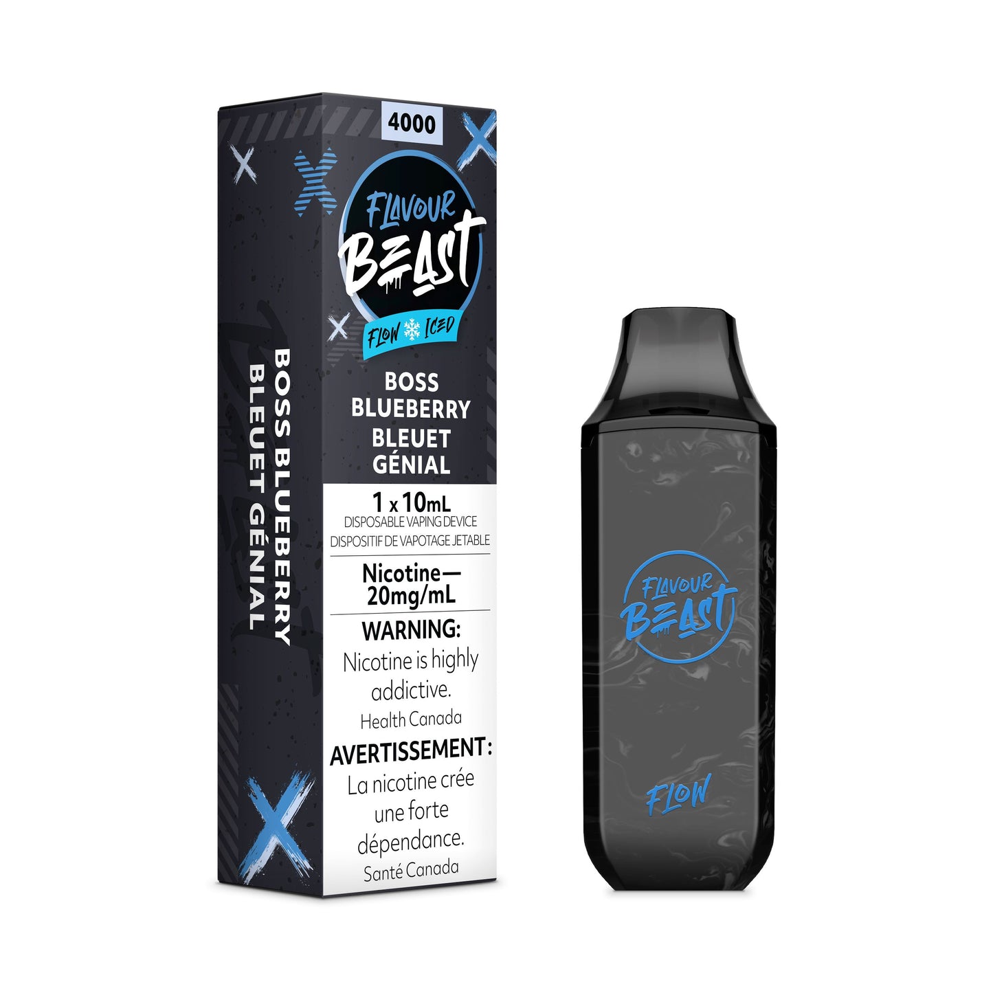 Boss Blueberry - FBD Disposable Flavour Beast Flow 