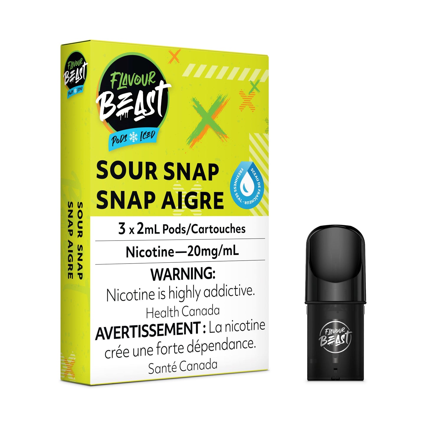 Sour Snap - FB CLOSED PODS Flavour Beast Flow 