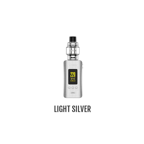 Gen 200W High Powered Starter Kit HIGH POWERED DEVICE VAPORESSO Light Silver 