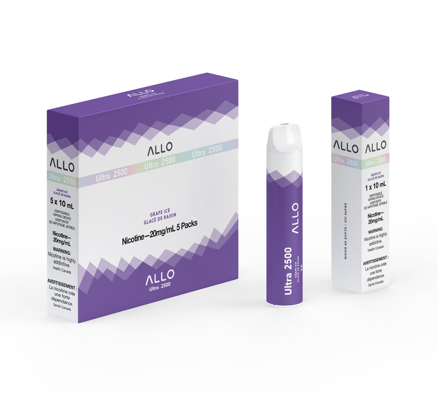 Grape Ice - 2500 Disposable Allo 2500 
