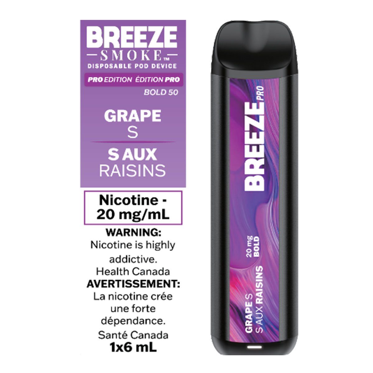 Grape S - BP Disposable Breeze Pro 