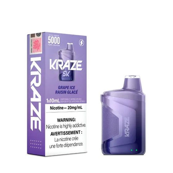 Grape Ice - Kraze 5000 Disposable Kraze 