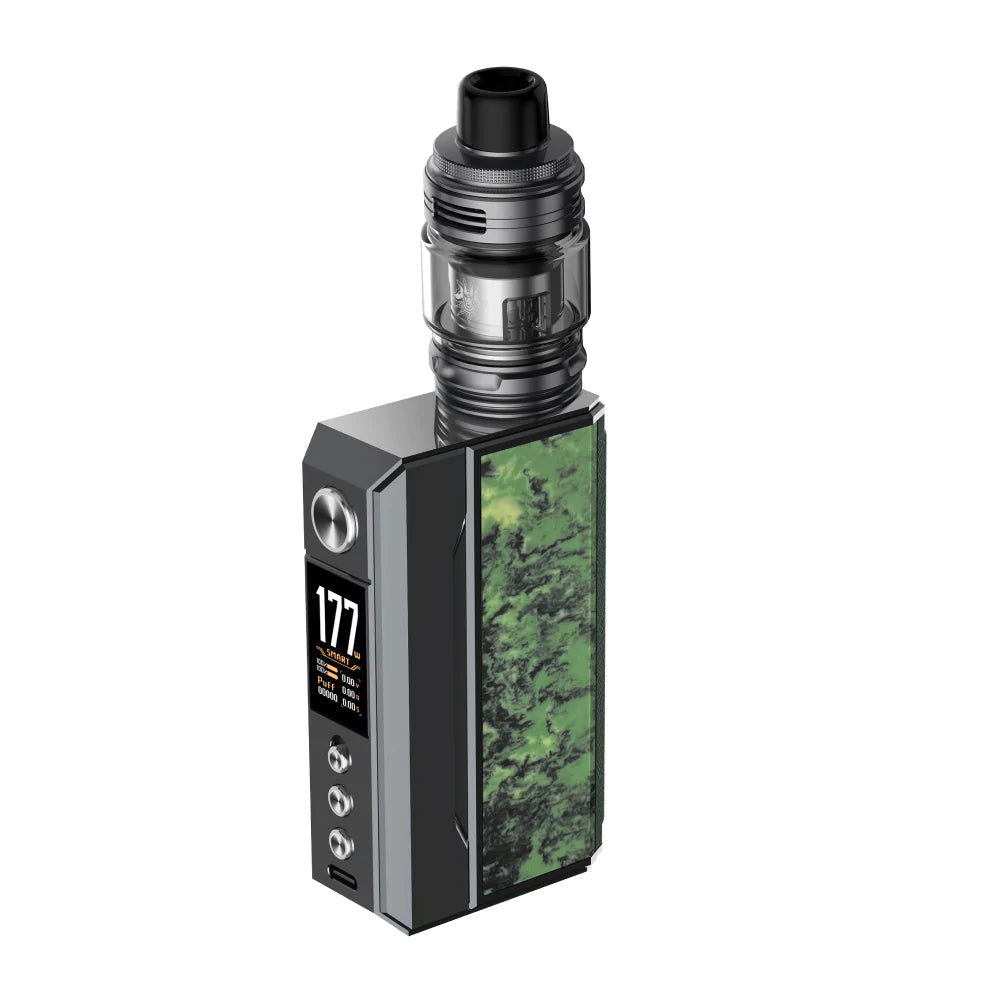 Drag 4 - 177W High Powered Starter Kit HIGH POWERED DEVICE VOOPOO Gunmetal Forest Green 