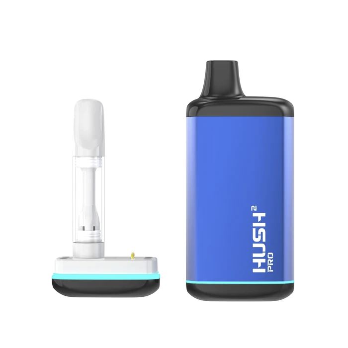 Hush 2 Pro cannabis vaporizer Nova Blue Metal 