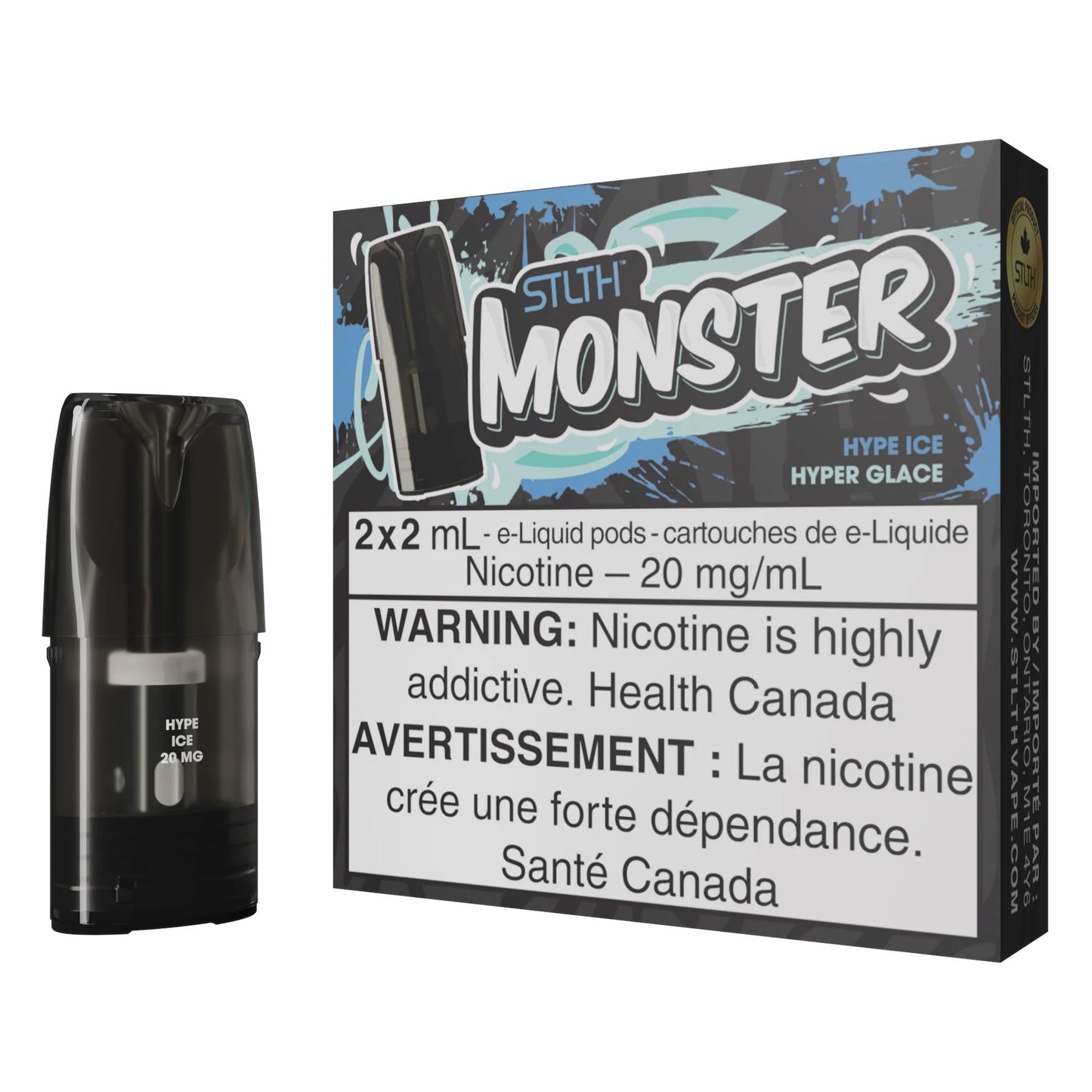 Hype Ice - STLTH Monster CLOSED PODS STLTH 