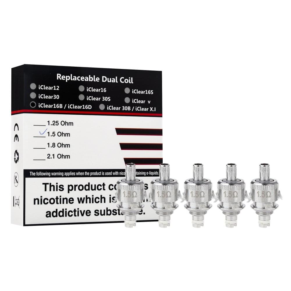Iclear 16D (Single Coil) - E-Liquid, Vape, e-cigarette, vape pen, salt nic, 