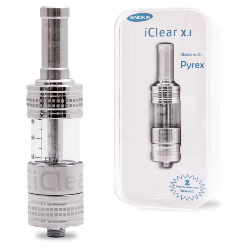 Iclear X.I Pyrex Low Wattage Tank - E-Liquid, Vape, e-cigarette, vape pen, salt nic, 