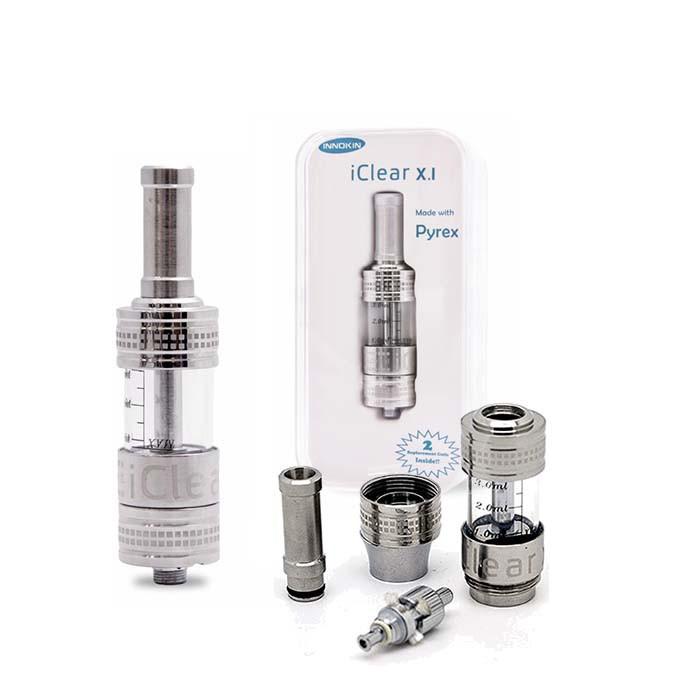 Iclear X.I Pyrex Low Wattage Tank - E-Liquid, Vape, e-cigarette, vape pen, salt nic, 