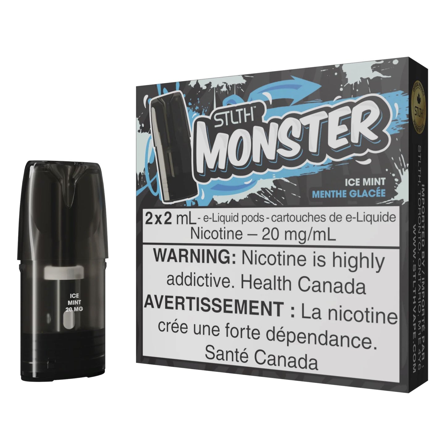 Ice Mint - STLTH Monster CLOSED PODS STLTH 