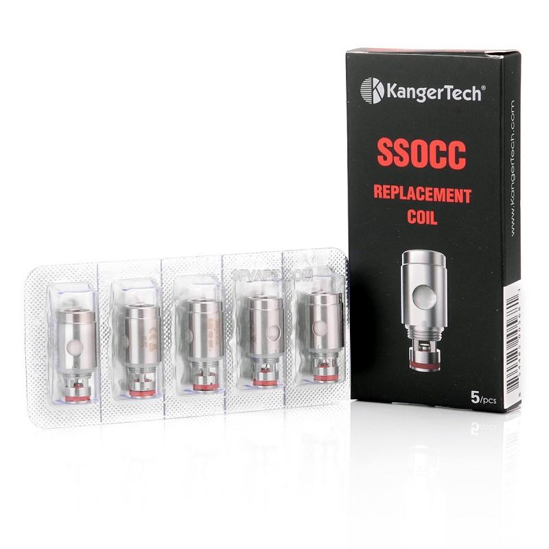 SSOCC Replacement Coils (Single coil) - E-Liquid, Vape, e-cigarette, vape pen, salt nic, 