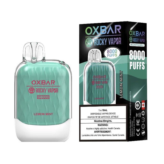 Lemon Mint - Oxbar Disposable Oxbar 