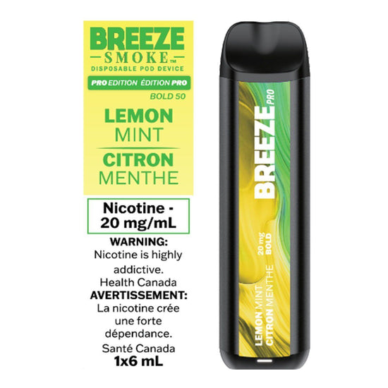 Lemon Mint - BP Disposable Breeze Pro 