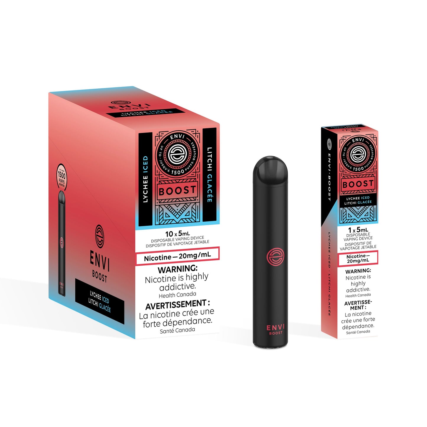 Lychee Iced - Envi Boost Disposable Envi Boost 