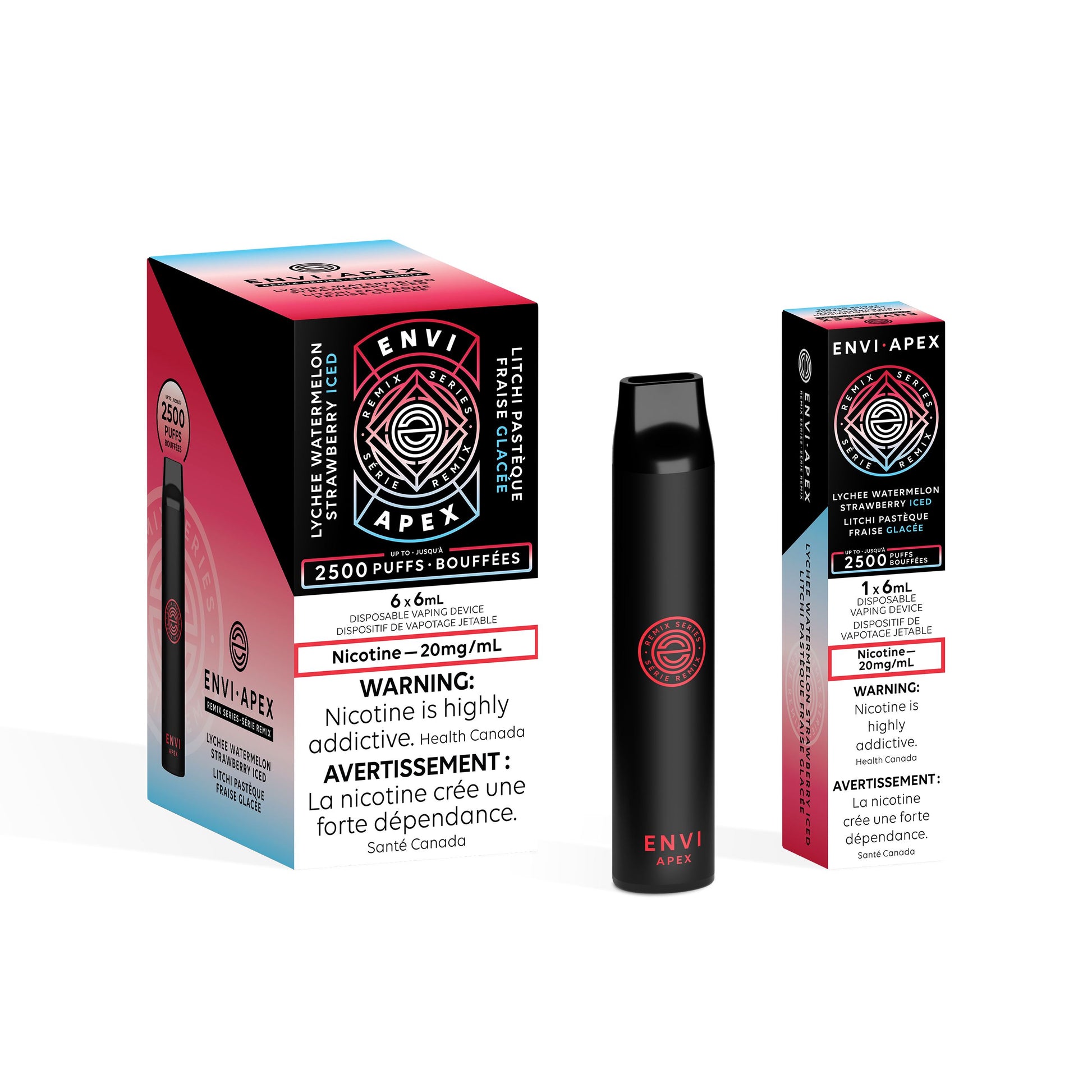 Lychee Watermelon Strawberry Ice - Envi Apex Disposable Envi Apex 