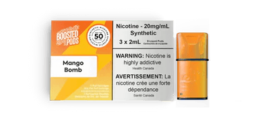 Mango Bomb - BOOSTED CLOSED PODS Boosted 