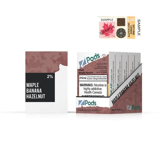 Maple Banana Hazelnut - Z Pods CLOSED PODS Z Labs 