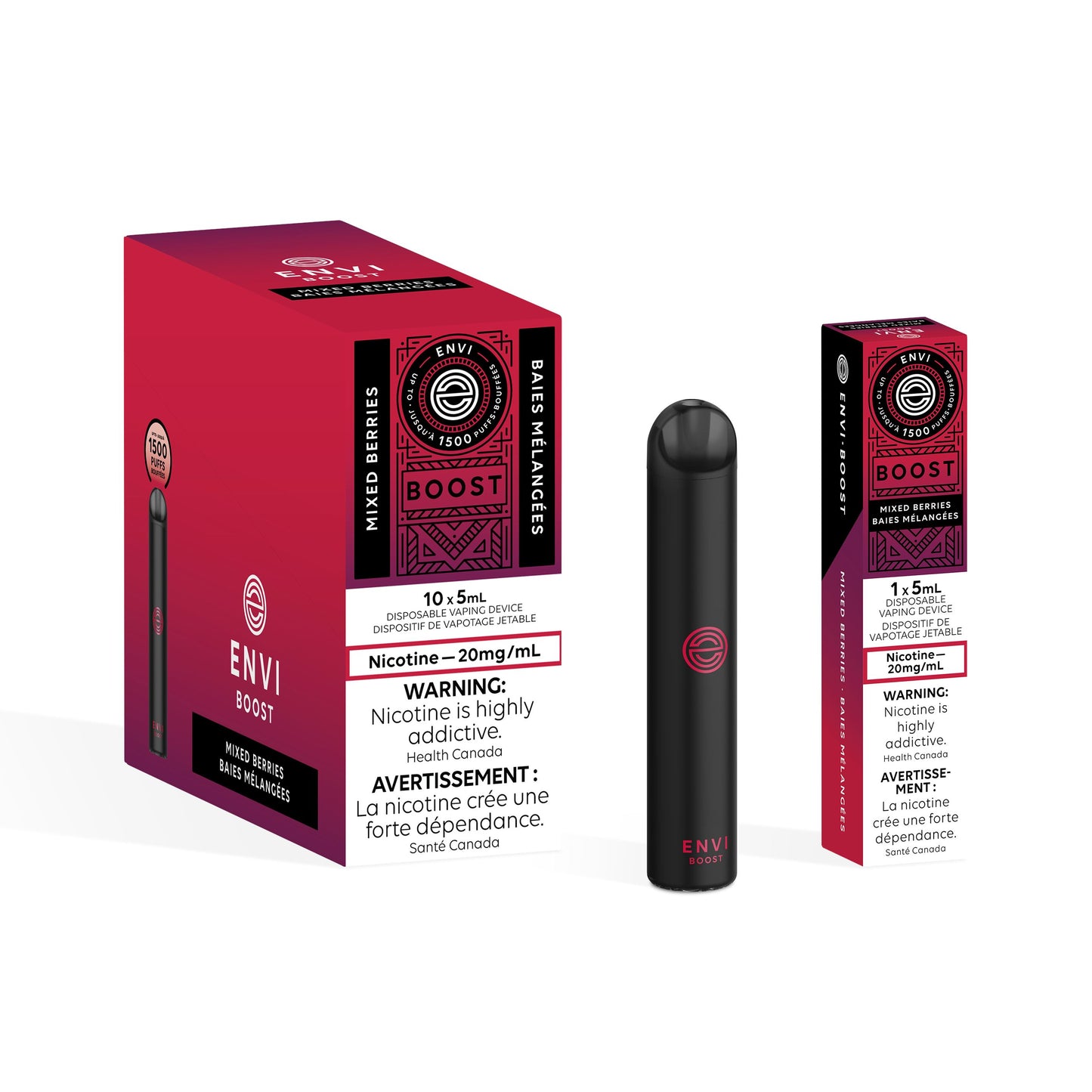 Mixed Berries - Envi Boost Disposable Envi Boost 