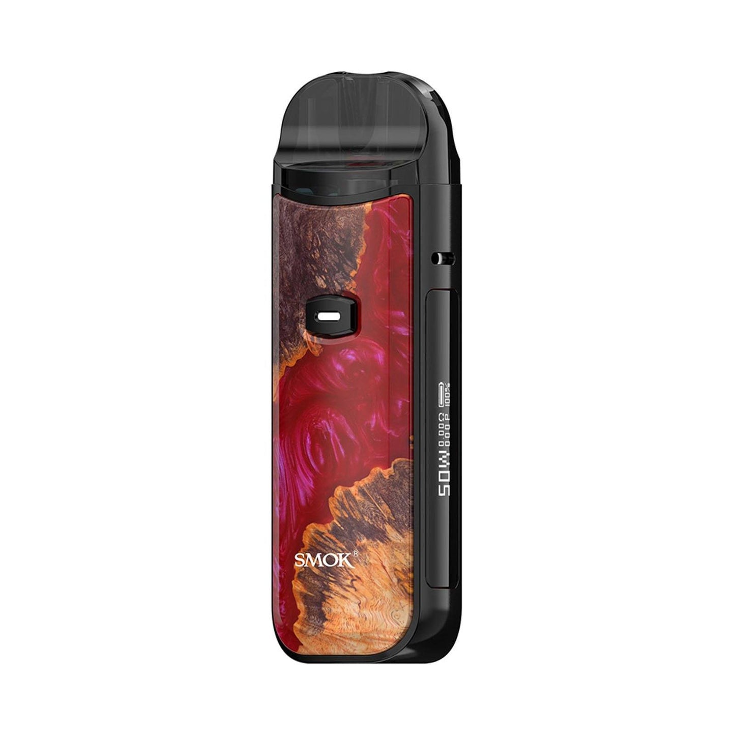 Nord 50W Pod Mod STARTER KIT SMOK Red Stab Wood 