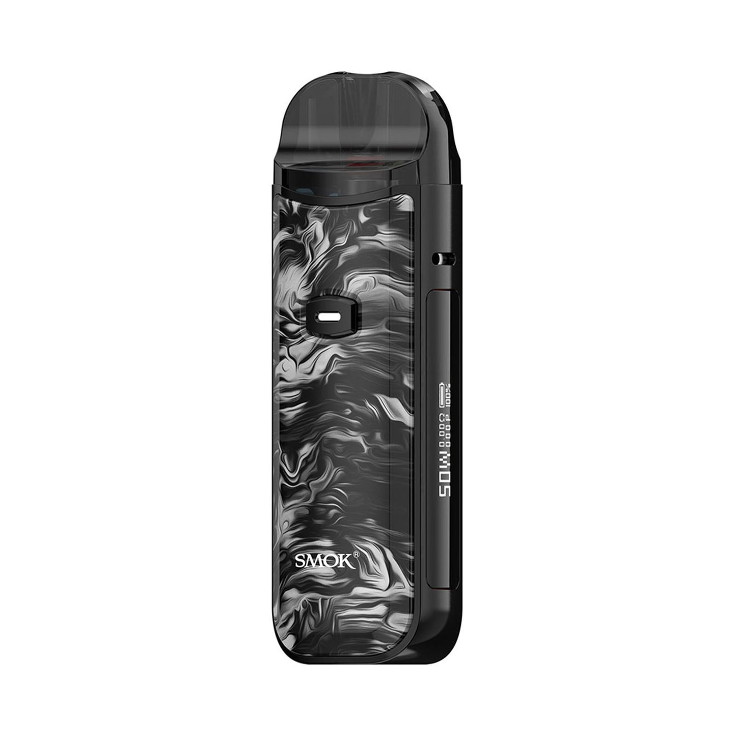 Nord 50W Pod Mod STARTER KIT SMOK Fluid Black Grey 