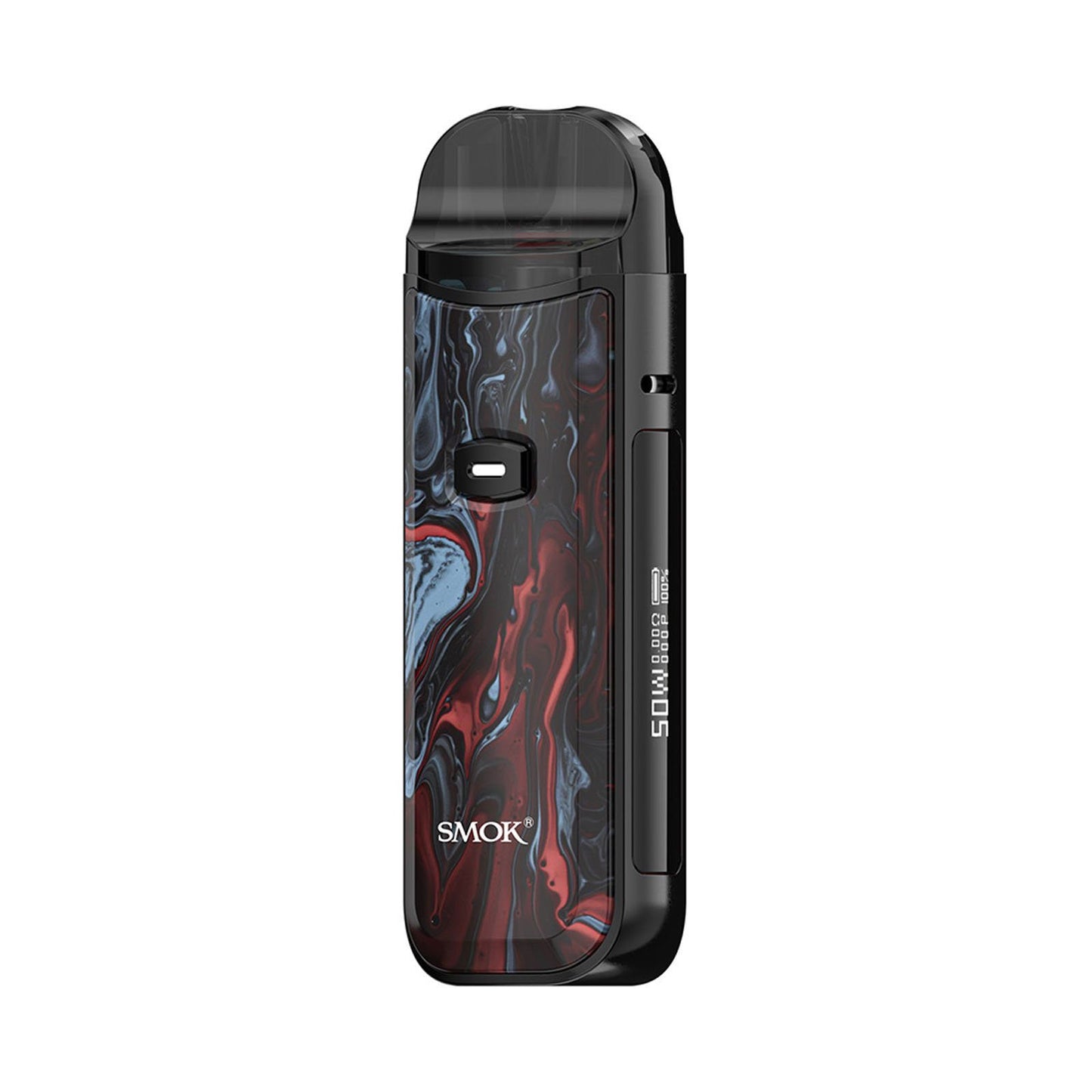 Nord 50W Pod Mod STARTER KIT SMOK Black Red Marbeling 