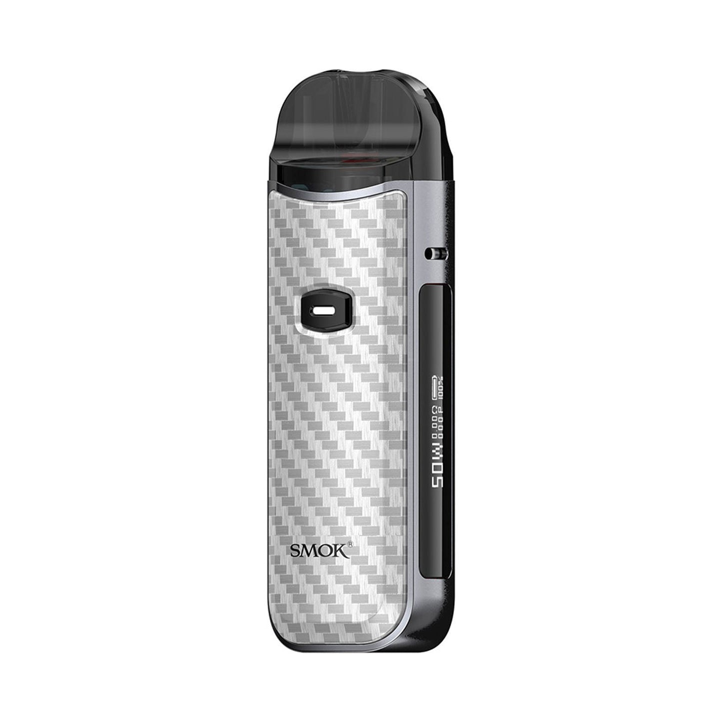 Nord 50W Pod Mod STARTER KIT SMOK Silver Carbon Fiber 