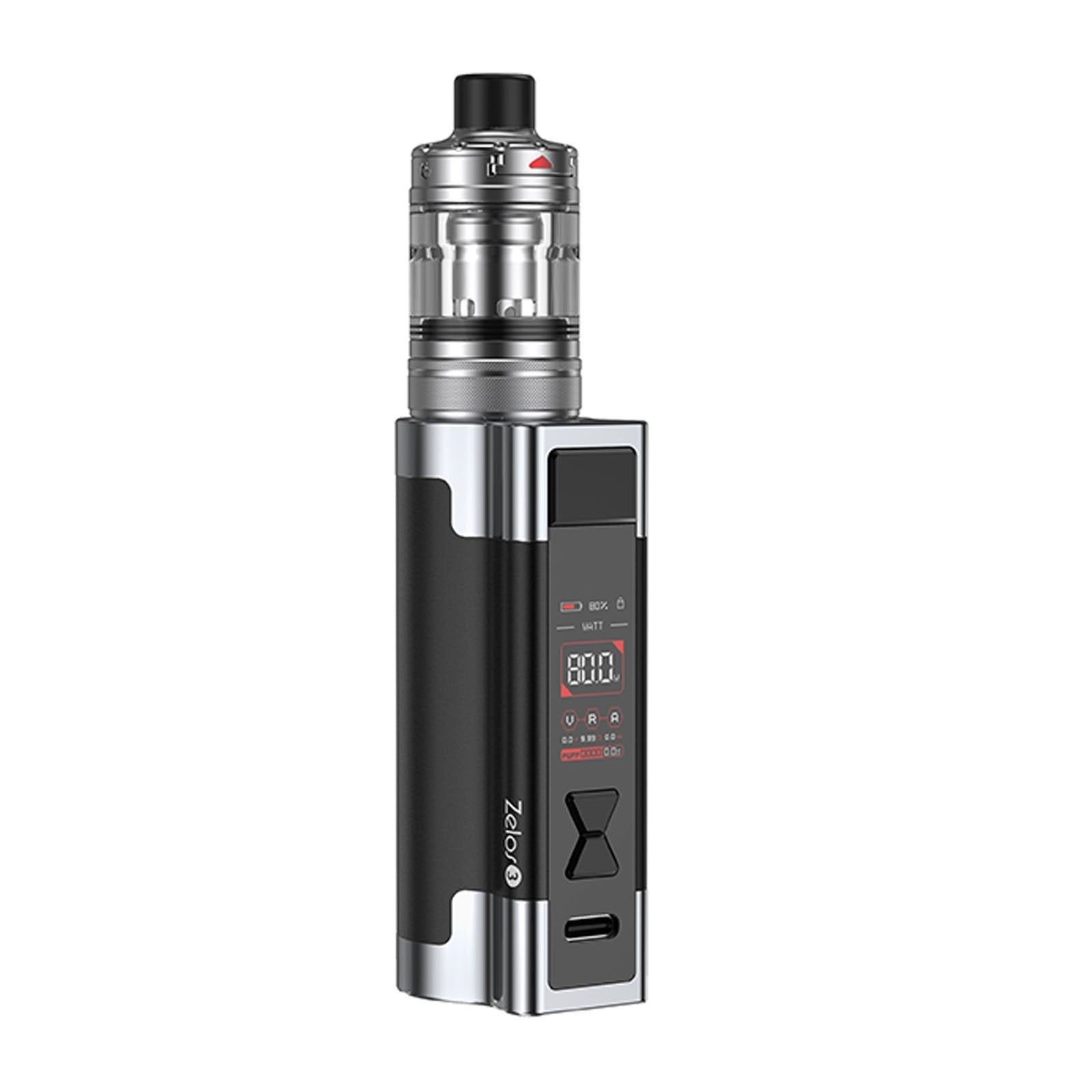 Zelos 3 80W High Powered Starter Kit HIGH POWERED DEVICE ASPIRE Black 