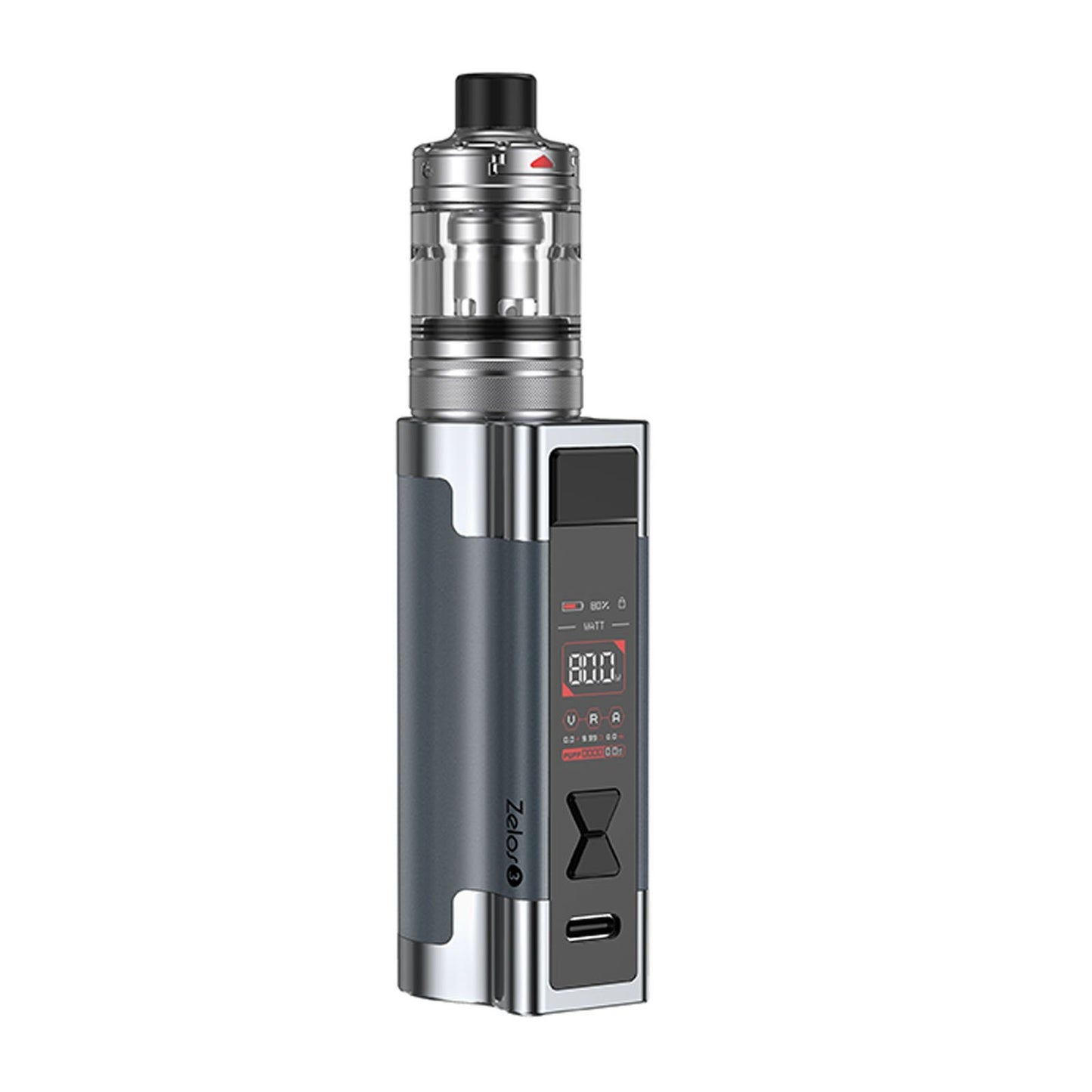 Zelos 3 80W High Powered Starter Kit HIGH POWERED DEVICE ASPIRE Gunmetal 