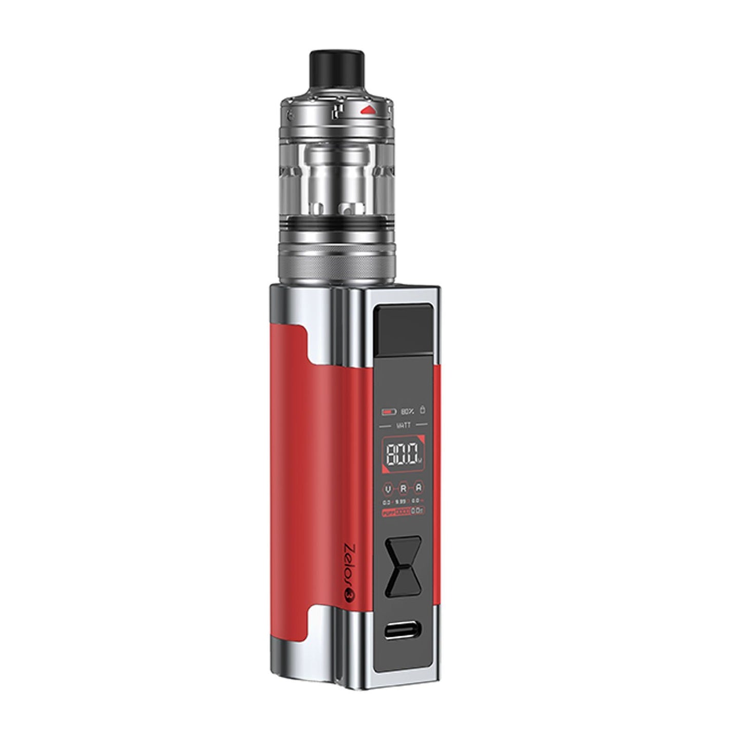 Zelos 3 80W High Powered Starter Kit HIGH POWERED DEVICE ASPIRE Red 