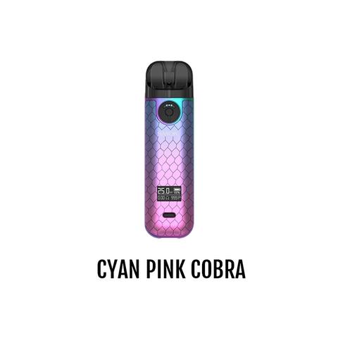 Novo 4 25W Pod System POD SYSTEM SMOK Cyan Pink Cobra 