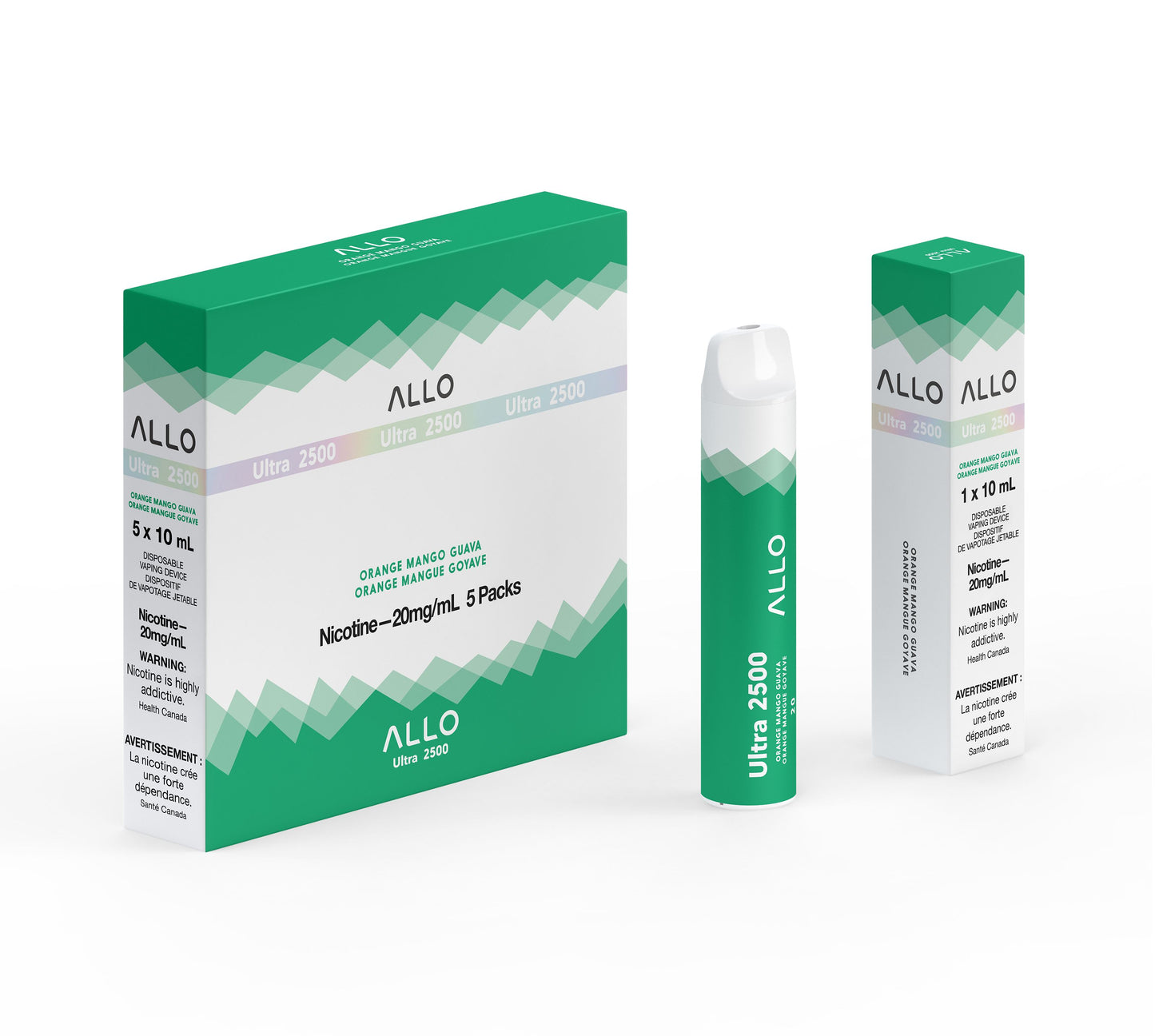 Orange Mango Guava - 2500 Disposable Allo 2500 