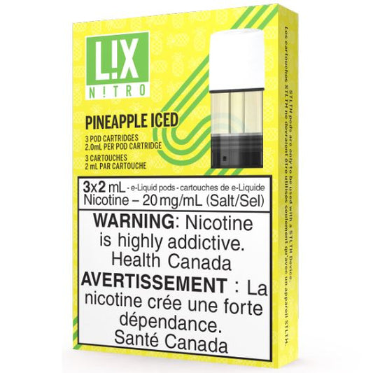 Pineapple Iced by L!X Nitro - STLTH CLOSED PODS STLTH 