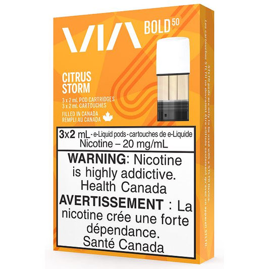 Citrus Storm by VIA - STLTH CLOSED PODS STLTH 
