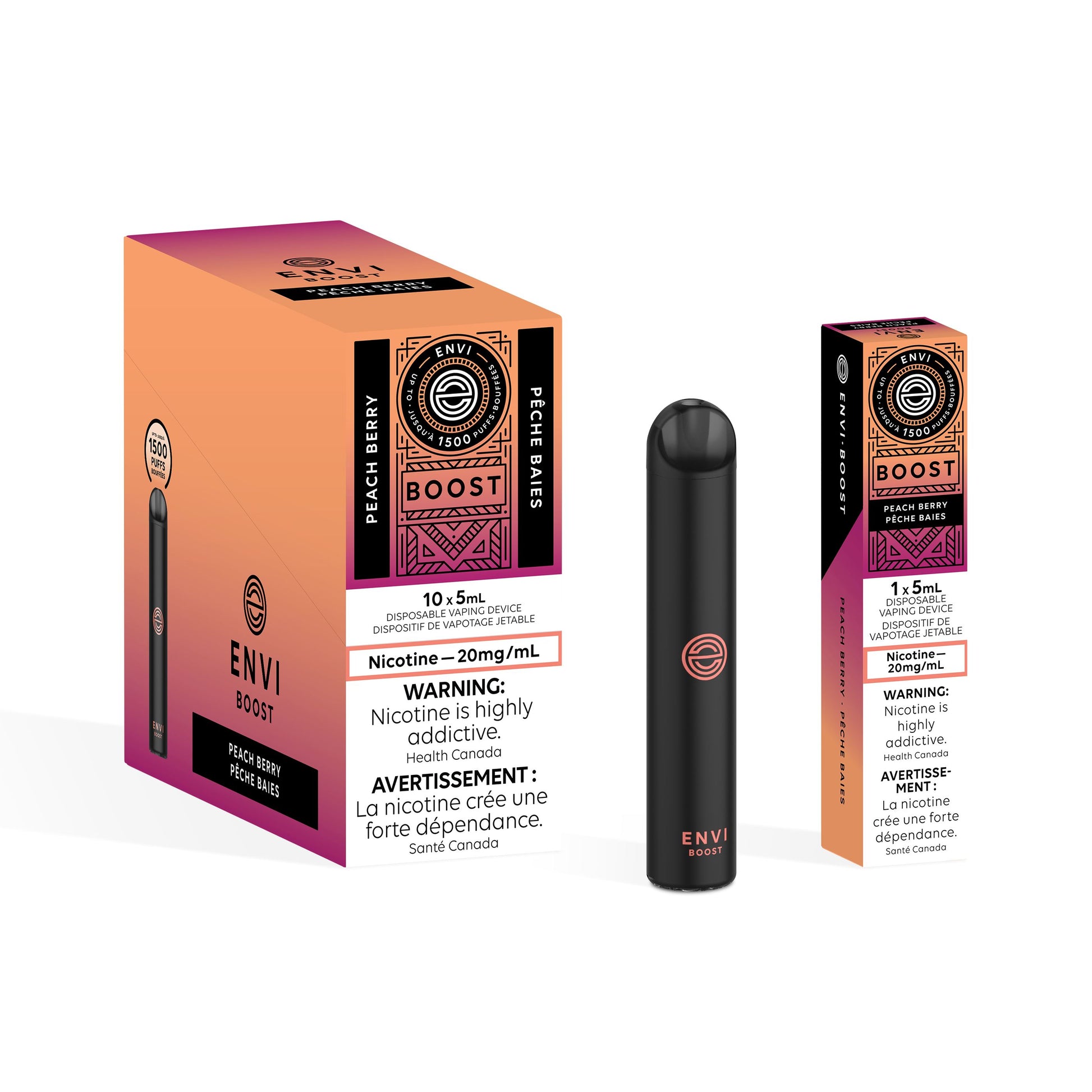 Peach Berry - Envi Boost Disposable Envi Boost 