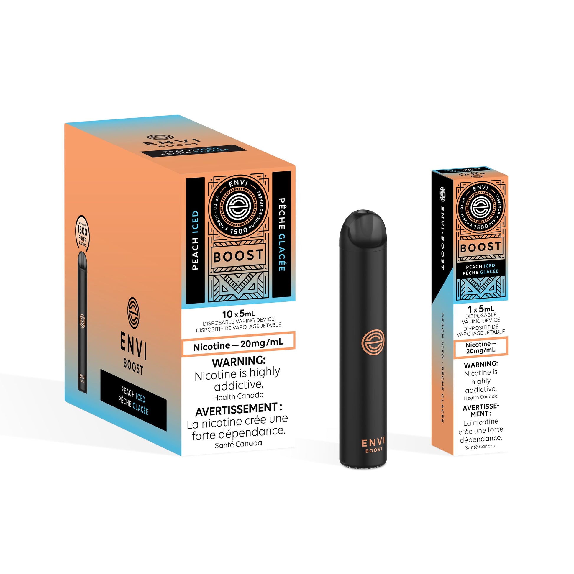 Peach Iced - Envi Boost Disposable Envi Boost 