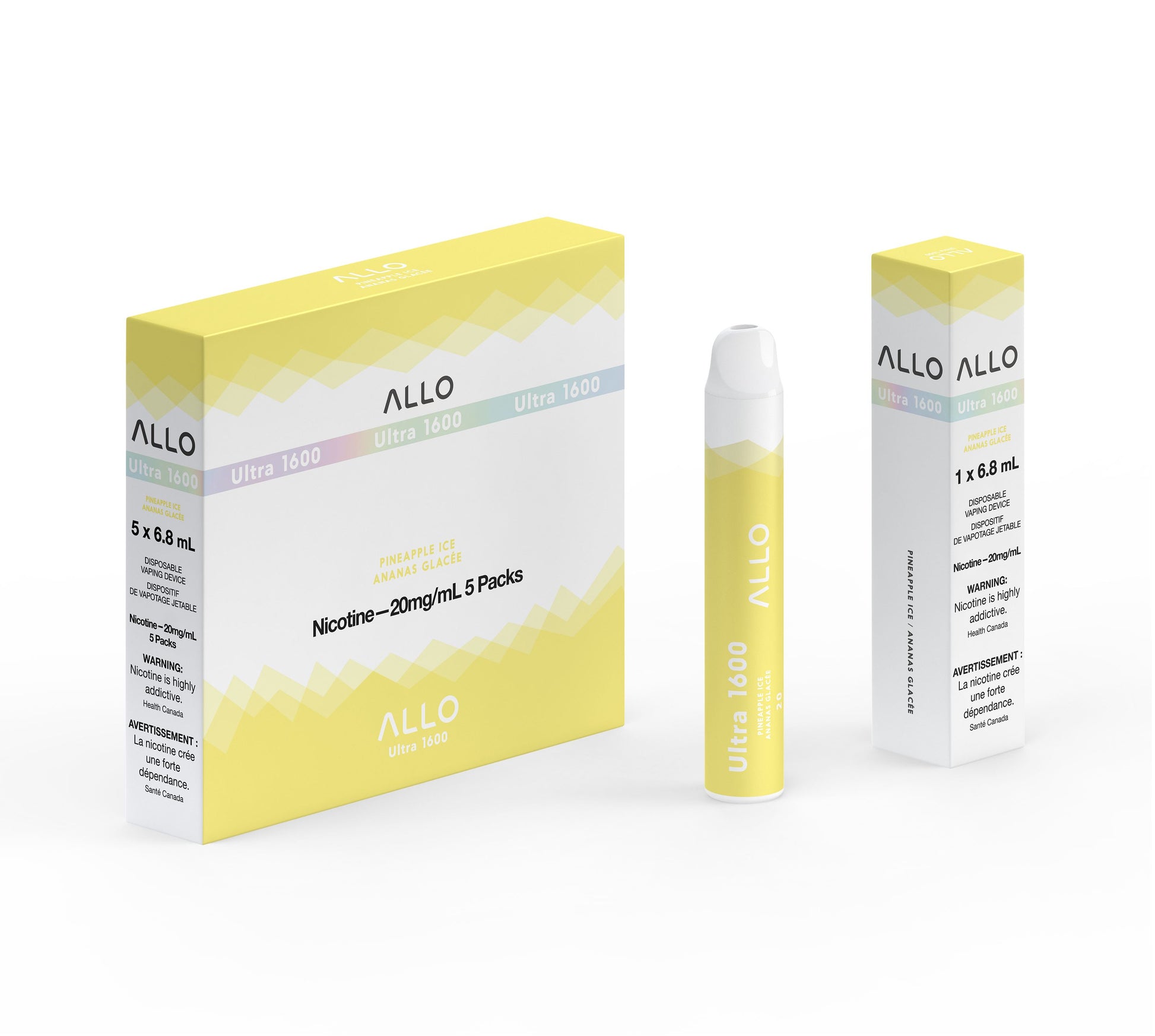 Pineapple Ice - 1600 Disposable Allo 1600 