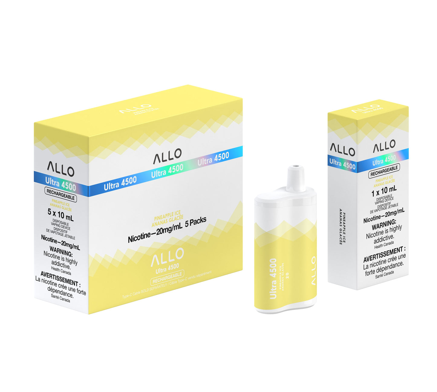Load image into Gallery viewer, Pineapple Ice - Allo 4500 Disposable Allo 4500 
