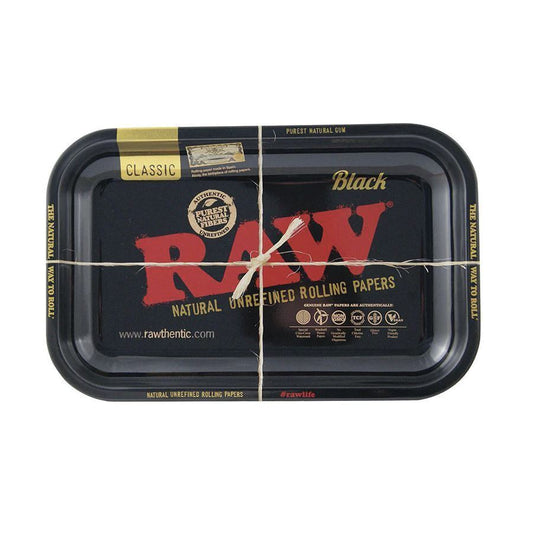 RAW Classic Metal Rolling Tray - Small Rolling Trays RAW 