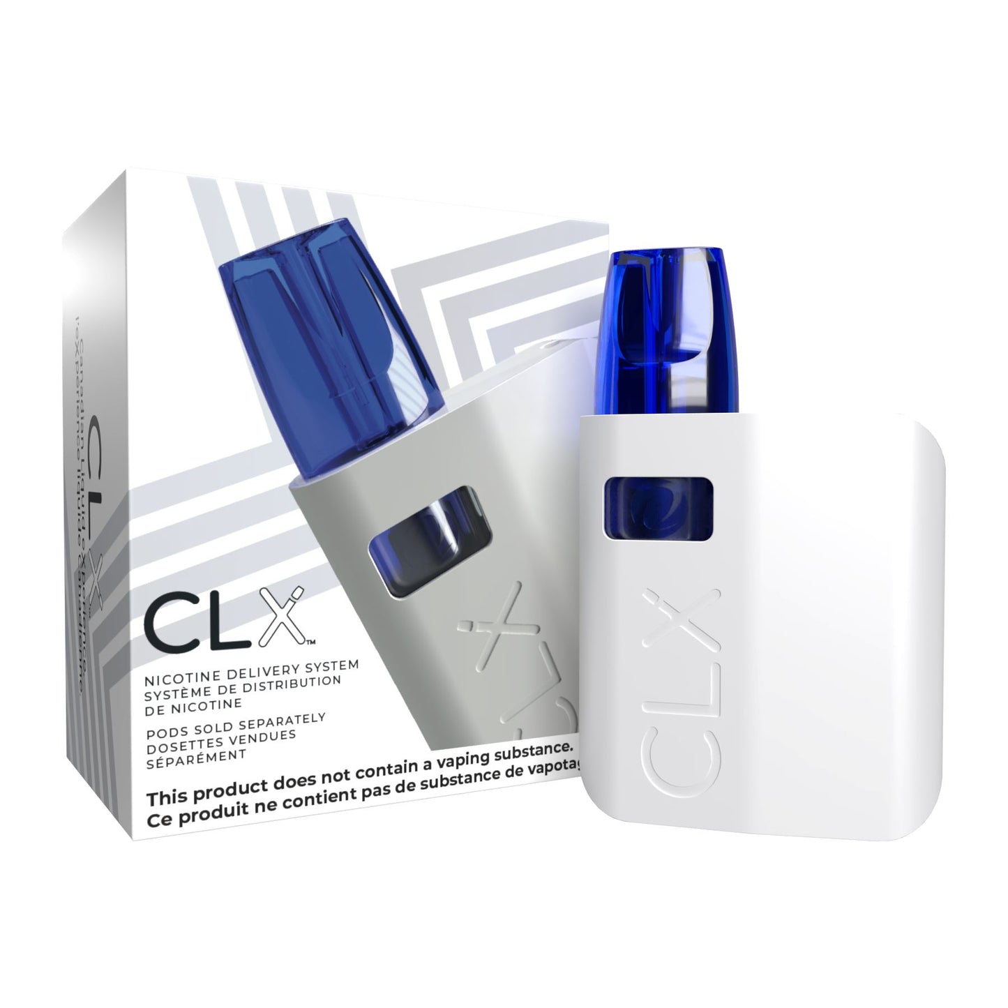 CLX Pod System - S Compatible Closed Pod System CLX White 